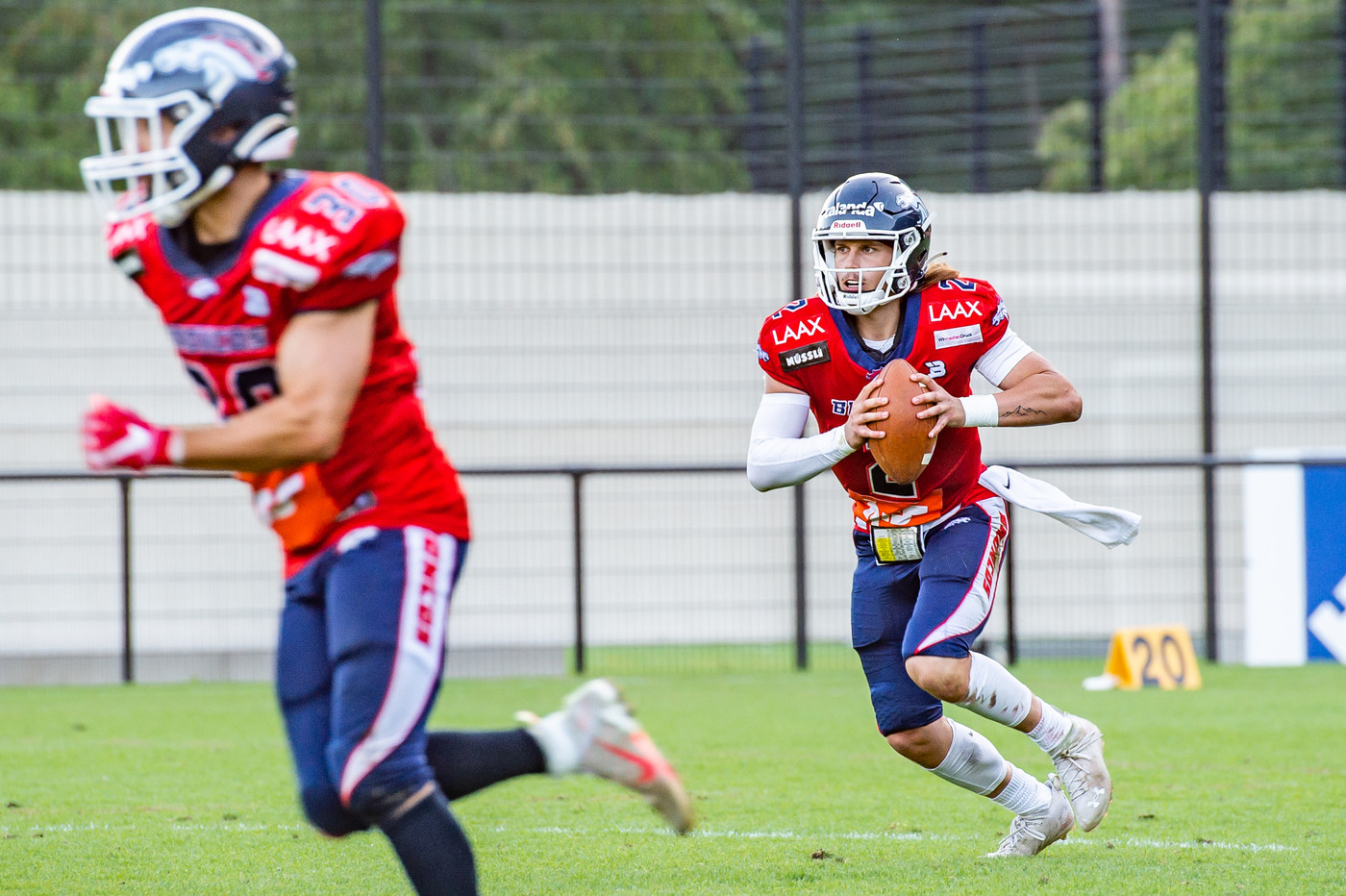 Abschied: Der ehemalige Broncos-Quarterback Chase Andries spielt nun in Frankreich. 