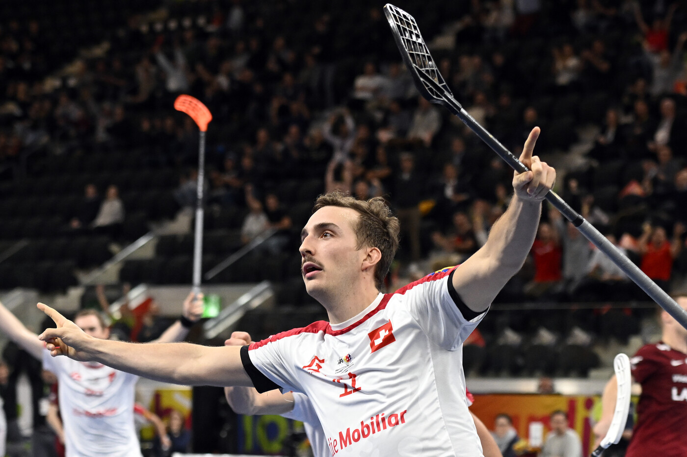 Überzeugt in der schwedischen Liga: Manuel Maurer schafft es in der Wahl zum besten Unihockeyspieler auf Rang 10.