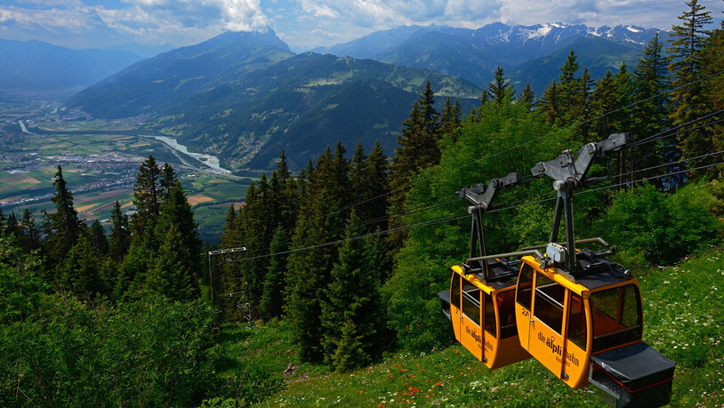 Fährt nur mit Reservierung: Um mit der Älplibahn zu fahren, muss vorgängig eine Fahrt gebucht werden.
