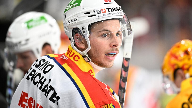 Stürmer aus Schiers: Tino Kessler hat sich beim EHC Biel zu einem produktiven Spieler entwickelt.