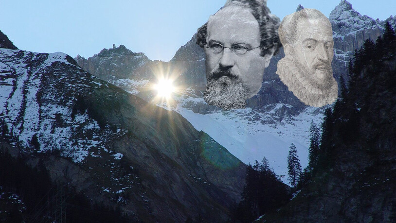 Wir präsentieren: Mount Tschingelmore! Zugegebenermassen kein Photoshop-Wunderwerk… 