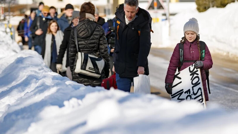 SWITZERLAND CLIMATE ACTIVIST GRETA THUNBERG WEF 2019