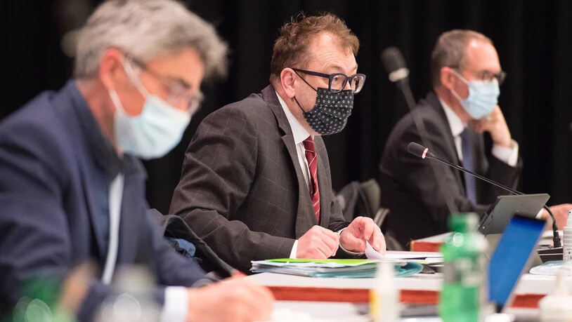 Aprilsession April Grosser Rat Grossrat Davos Kongress Kongresszentrum Bündner Parlament 2021