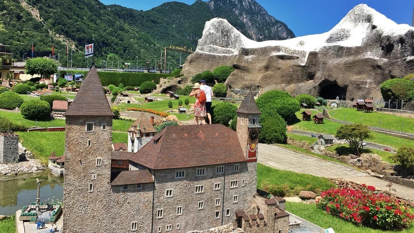 Normalerweise steht es bei Swissminiatur in Melide.