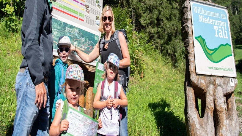 Skultpurenrundweg: Hier warten über 40 Skulpturen auf die Familien.