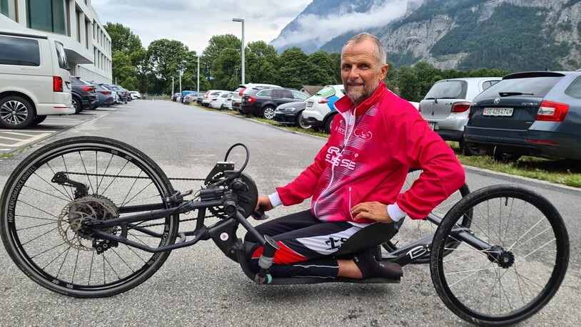 Bereit für den Giro Suisse 2024: Walter Eberle freut sich auf das gemeinsame Erlebnis mit anderen Teilnehmenden.