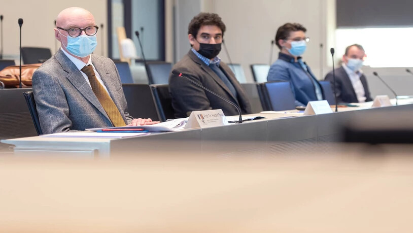 Harald Renz, Hossein Gorji, Marina Jamnicki und Martin Bühler (von links) stellen die Ergebnisse ihrer Corona-Untersuchungen vor. Harald Renz, Hossein Gorji, Marina Jamnicki und Martin Bühler (von links) stellen die Ergebnisse ihrer Corona-Untersuchungen vor.