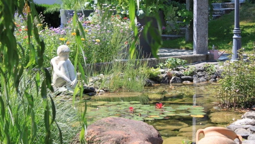 Von Ruth Scherrer aus Niederurnen stammen «Impressionen aus meinem Gartenparadies». 