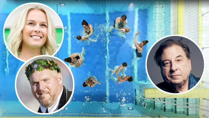 Ein Herz fürs Glarnerland: Linda Fäh, Christian Stucki (unten links) und Beat Schlatter sind nur drei Schweizer Prominente, welche das neue Therapiebad in Glarus unterstützen. Ein Herz fürs Glarnerland: Linda Fäh, Christian Stucki (unten links) und Beat Schlatter sind nur drei Schweizer Prominente, welche das neue Therapiebad in Glarus unterstützen.