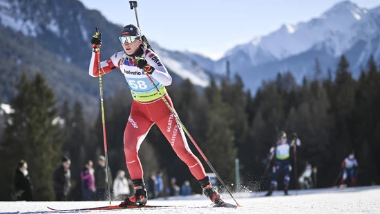 Es läuft nicht nach Wunsch: Lydia Hiernickel beendet den Sprint in Norwegen auf Rang 44. In der Loipe lief es der Biathletin aus Schwanden gut, aber ihr Gewehr hatte eine Störung.