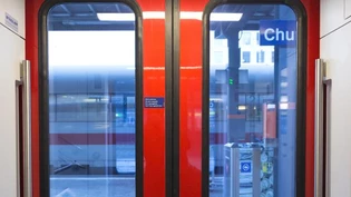 SBB Zug Bahnhof Chur Adventstürli