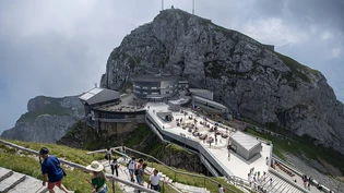 Die Pilatus-Bergstation an einem Sommertag. (Archivbild)
