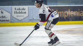 Am Donnerstag gefordert: Lukas Rubin und der EHC Chur müssen die dritte Partie gegen den SC Langenthal gewinnen.