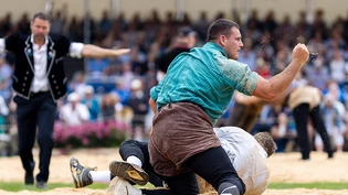 Joel Strebel freut sich über eine prächtige Frühform
