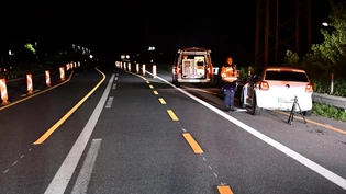 In der Nacht auf Mittwoch: Ein Falschfahrer war auf der A13 bei Thusis unterwegs und baute schliesslich bei Chur ein Unfall.