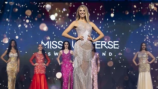 Laura Bircher bei ihrem Auftritt an der Miss-Universe-Wahl Switzerland in Bern.