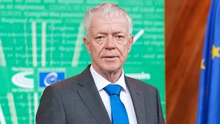 Ein spezieller Gast in Glarus: Der Niederländer Leendert Verbeek, Präsident des Kongresses der Gemeinden und Regionen des Europarates, besucht die Glarner Landsgemeinde.