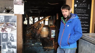 Adrian Hirt Alpenhirt  Brandruine Tschiertschen