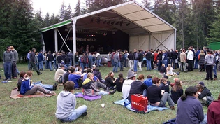 Idylle: Das Open Air Rheinwald ist bekannt für die heimelige Atmosphäre.