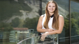 Vanessa Bolinger ist die Frau im starken Churer Goalie-Trio.