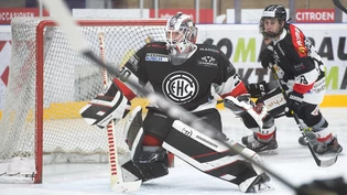 Von Chur-Goalie Leon Sarkis wird in Spiel 3 viel abhängen.