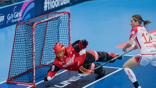 Starke Parade: Lara Heini kann einen Ball abwehren und krönt sich zur Cupsiegerin.