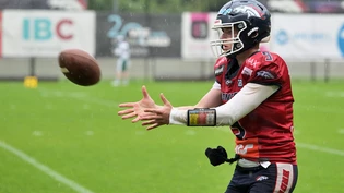 Ist der Anführer der Broncos-Offensive: Quarterback Robin Sennrich.