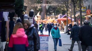 Weihnachtsstimmung: Auch dieses Jahr war der Christkindlimarkt wieder in Chur, trotz Coronamassnahmen. Weihnachtsstimmung: Auch dieses Jahr war der Christkindlimarkt wieder in Chur, trotz Coronamassnahmen.