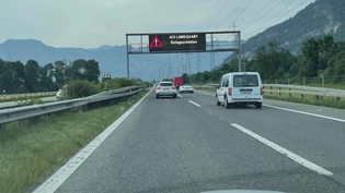 Gefahr auf der Fahrbahn: Auf dem Autobahnabschnitt zwischen Maienfeld und Landquart kommt es immer wieder zu Aufwölbungen des Belages. Gefahr auf der Fahrbahn: Auf dem Autobahnabschnitt zwischen Maienfeld und Landquart kommt es immer wieder zu Aufwölbungen des Belages.