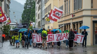 Gegen den Klimawandel: Bei der Klimademonstration in Chur im Juni des vergangenen Jahres nahmen viele Klimaaktivistinnen und -aktivisten teil. Gegen den Klimawandel: Bei der Klimademonstration in Chur im Juni des vergangenen Jahres nahmen viele Klimaaktivistinnen und -aktivisten teil.
