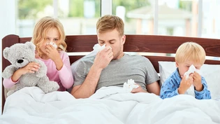 Krank in den Ferien: Die Sommergrippe trifft oft die ganze Familie. Krank in den Ferien: Die Sommergrippe trifft oft die ganze Familie.