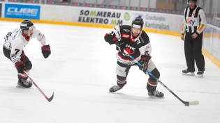 Alles unter Kontrolle: Chur-Angreifer Ronny Dähler (rechts) setzt sich gegen Sascha Inniger vom EHC Thun zur Wehr. Alles unter Kontrolle: Chur-Angreifer Ronny Dähler (rechts) setzt sich gegen Sascha Inniger vom EHC Thun zur Wehr.
