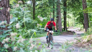 Grosses Angebot: Rund um Chur gibt es für Sportlerinnen und Sportler viele Mountainbikerouten.