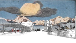 Offen und barrierefrei: Diese Visualisierung lässt erahnen, wie der Bahnhofplatz in Pontresina bald aussehen könnte.