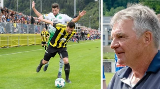 Da hat er gerne hingeschaut: Das Cupspiel gegen St. Gallen im Jahr 2017 ist für Erich Fischli das Highlight seiner 20-jährigen Amtszeit als Präsident des FC Linth 04.