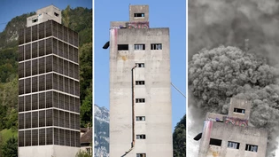 Pläne nicht umsetzbar: Der Walzmühleturm in Glarus hätte schon ein Solarkraftwerk werden können – oder dem Erdboden gleichgemacht. 