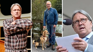 Ihn gibt es mehr als einmal: Rolf Blumer trifft man auf der Theaterbühne, auf dem Spazierweg oder im Landsgemeindering. 