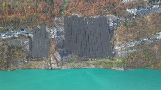 Umstritten: die geplante Solaranlage am Walensee. 