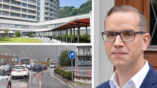 Finanzminister Markus Heer zeigt auf, wo der Kanton den Gürtel enger schnallen will: bei den Fahrkostenabzügen: ja – beim Spital: nein.
