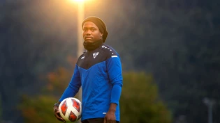 Rückkehrer: Lebien Nsingui spielt wieder Fussball bei seinem Stammverein FC Ems. Rückkehrer: Lebien Nsingui spielt wieder Fussball bei seinem Stammverein FC Ems.