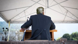 Trump unter dem Pavillon: Das kann man sich nur schlecht vorstellen. Oder doch nicht?