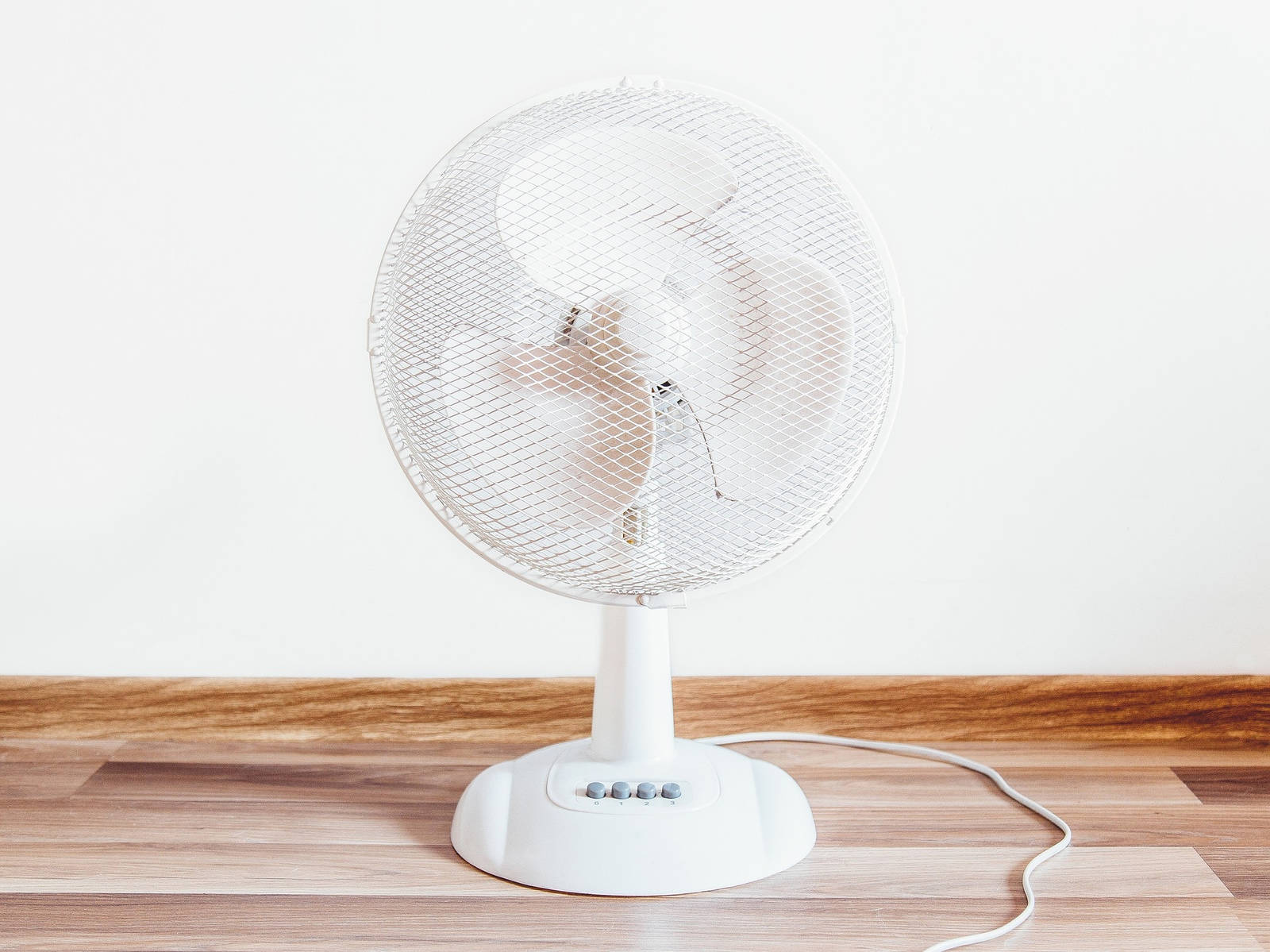 Aufwirbelnd: Die durch einen Ventilator bewegte Luft fühlt sich kühler an.