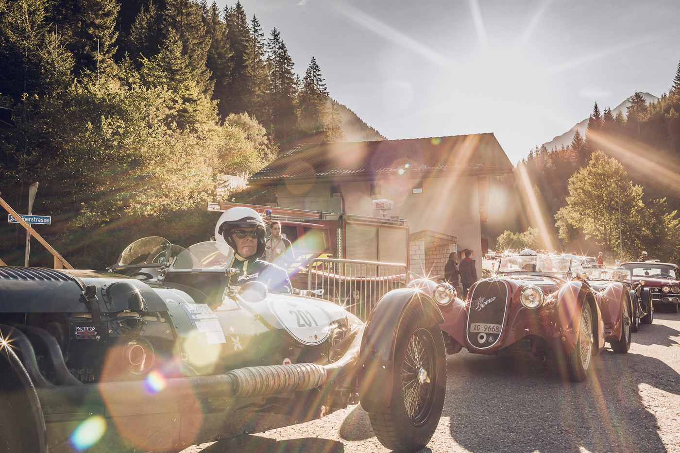 «Old but Gold»: Zahlreiche Oldtimer gehen bei den Arosa Classic Car an den Start. 