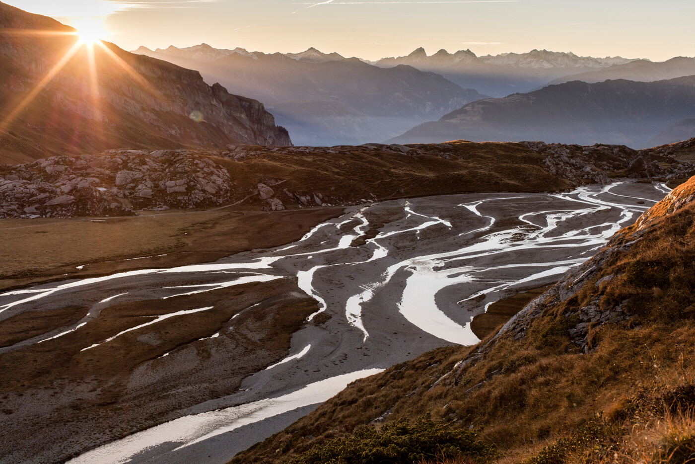 UNESCO-Welterbe Sardona: Der Startpunkt für den Wasserweg Flims befindet sich inmitten eines Schutzgebiets.