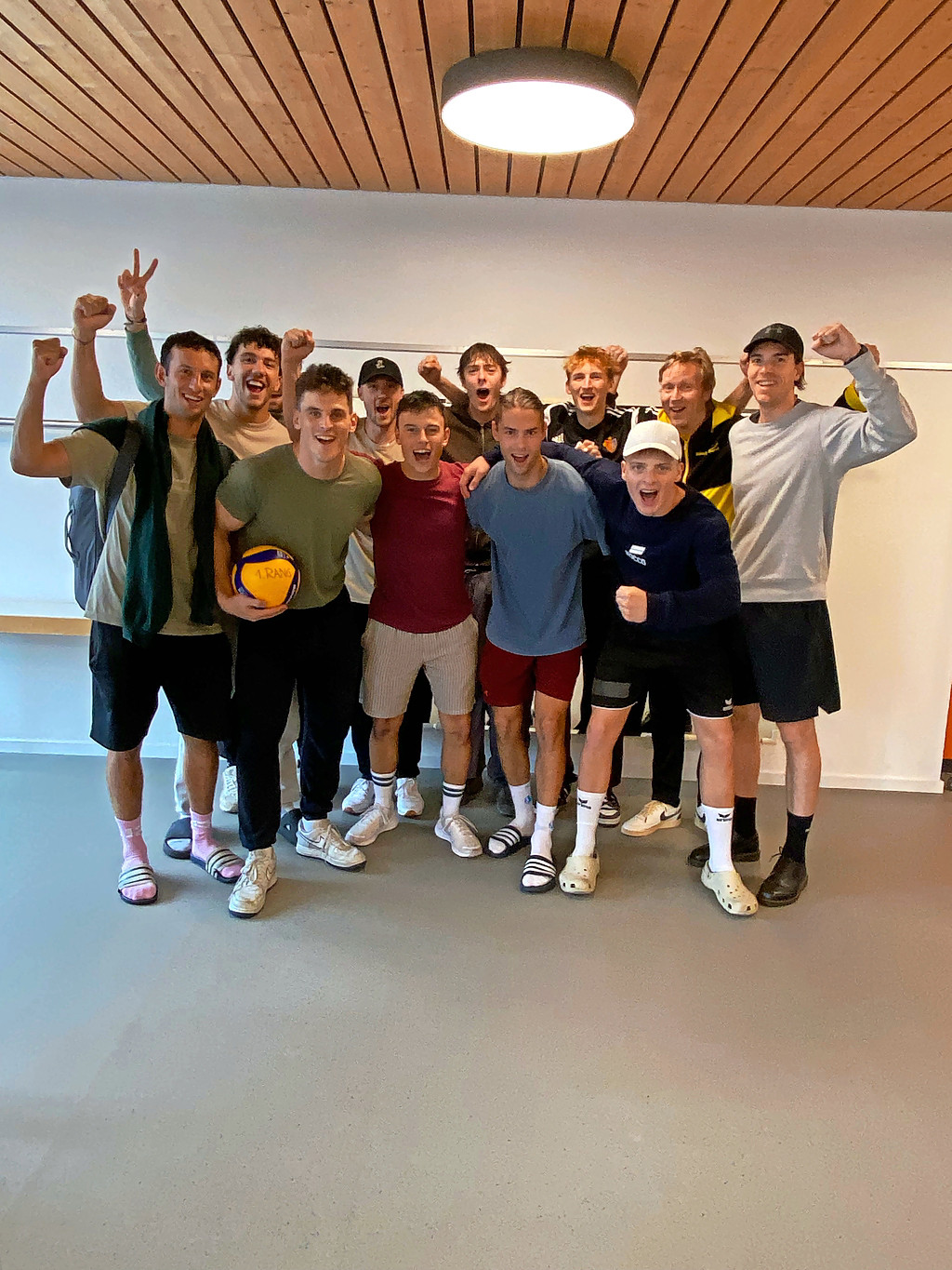 Die siegreichen Herren des VB Therwil. 