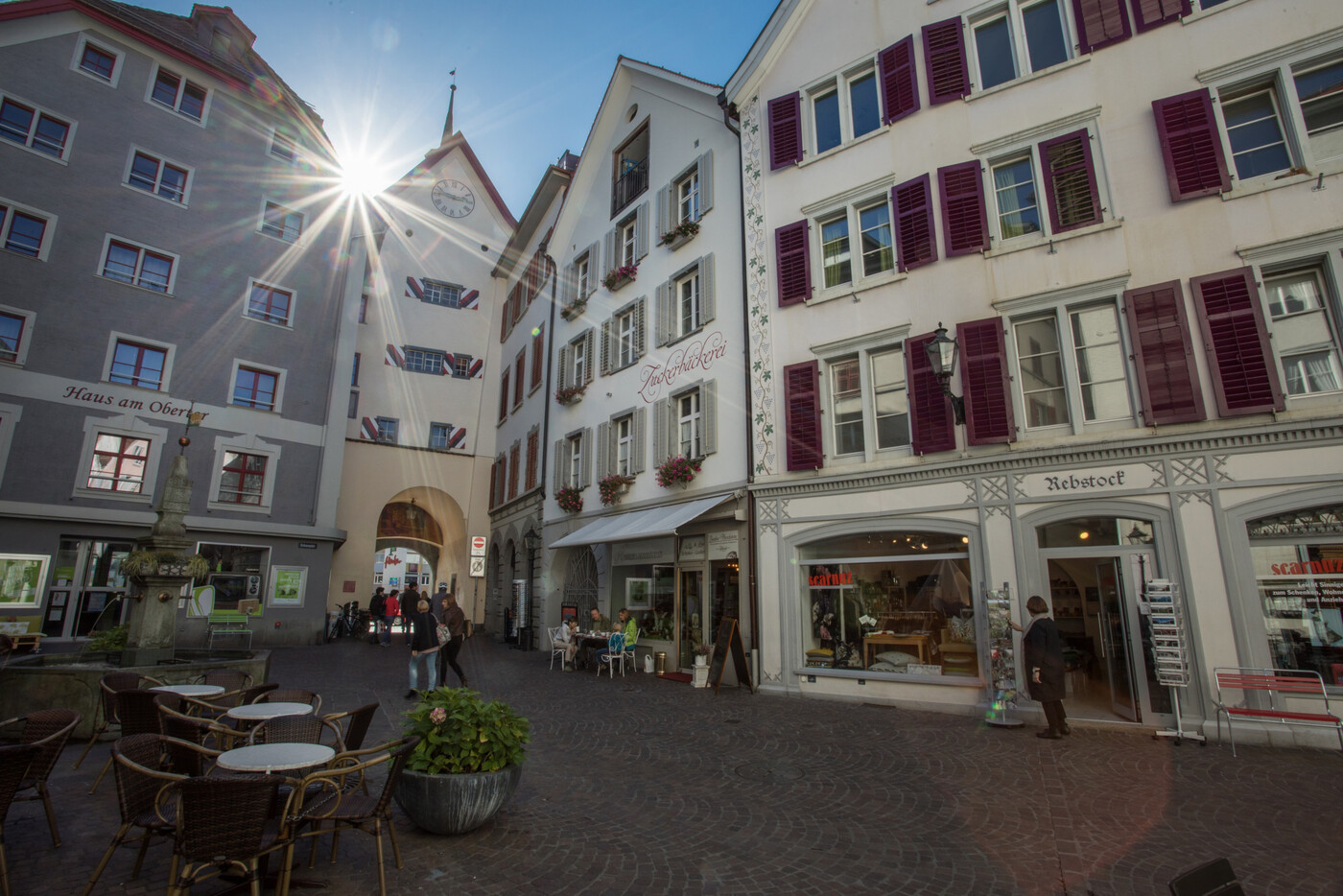 Hauptstadt Graubündens: Durch eine Stadtführung lernen die Kinder die einzelnen Winkel und Orte und deren Geschichte besser kennen.